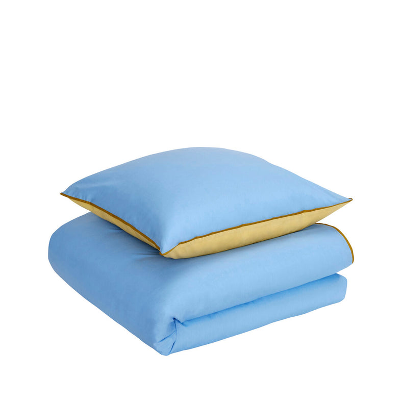 Aki Bed Linen 60/200 Blue/Yellow