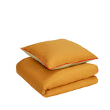 Aki Bed Linen 60/220 Green/Orange