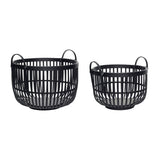 Alchemy Baskets Black (set of 2)
