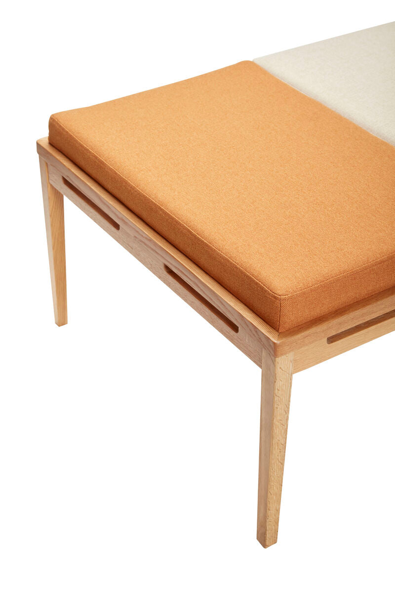 Amber Daybed Orange/Beige/Natural