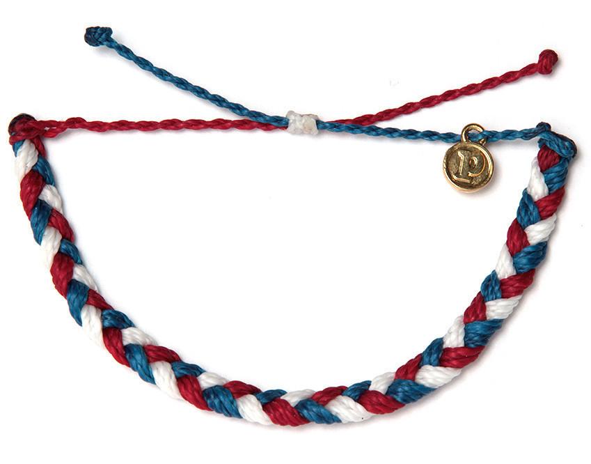 American Flag Braided