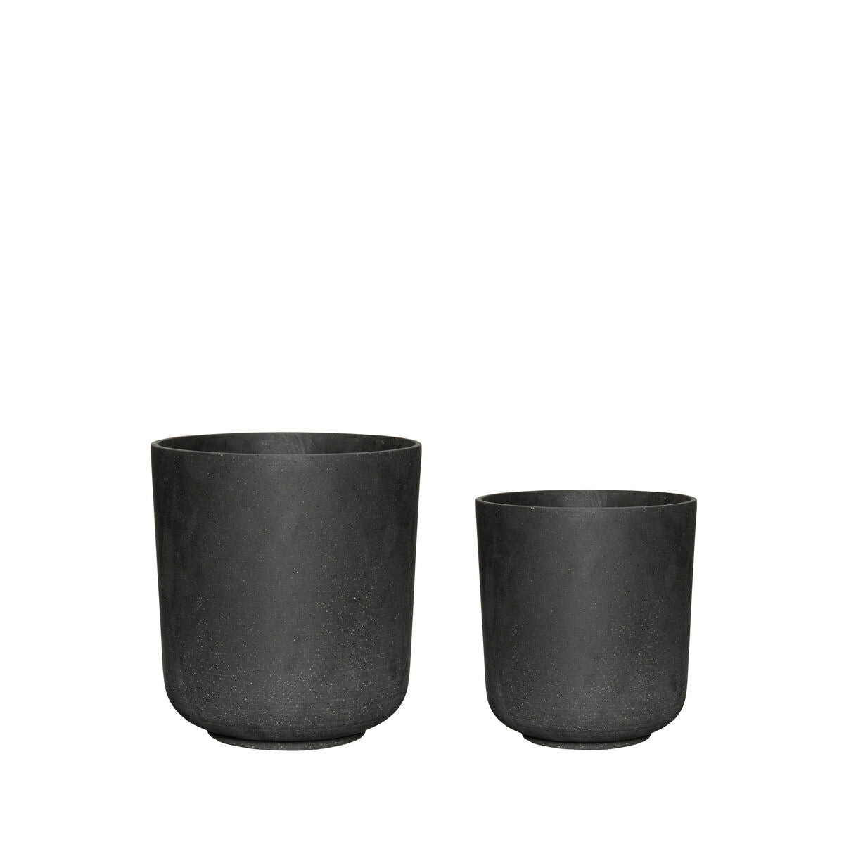 Among Pots Black (set of 2)