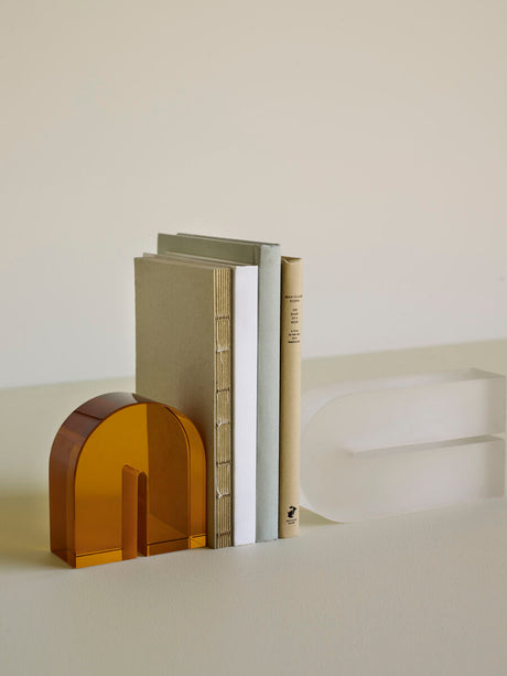 Arch Bookend Amber