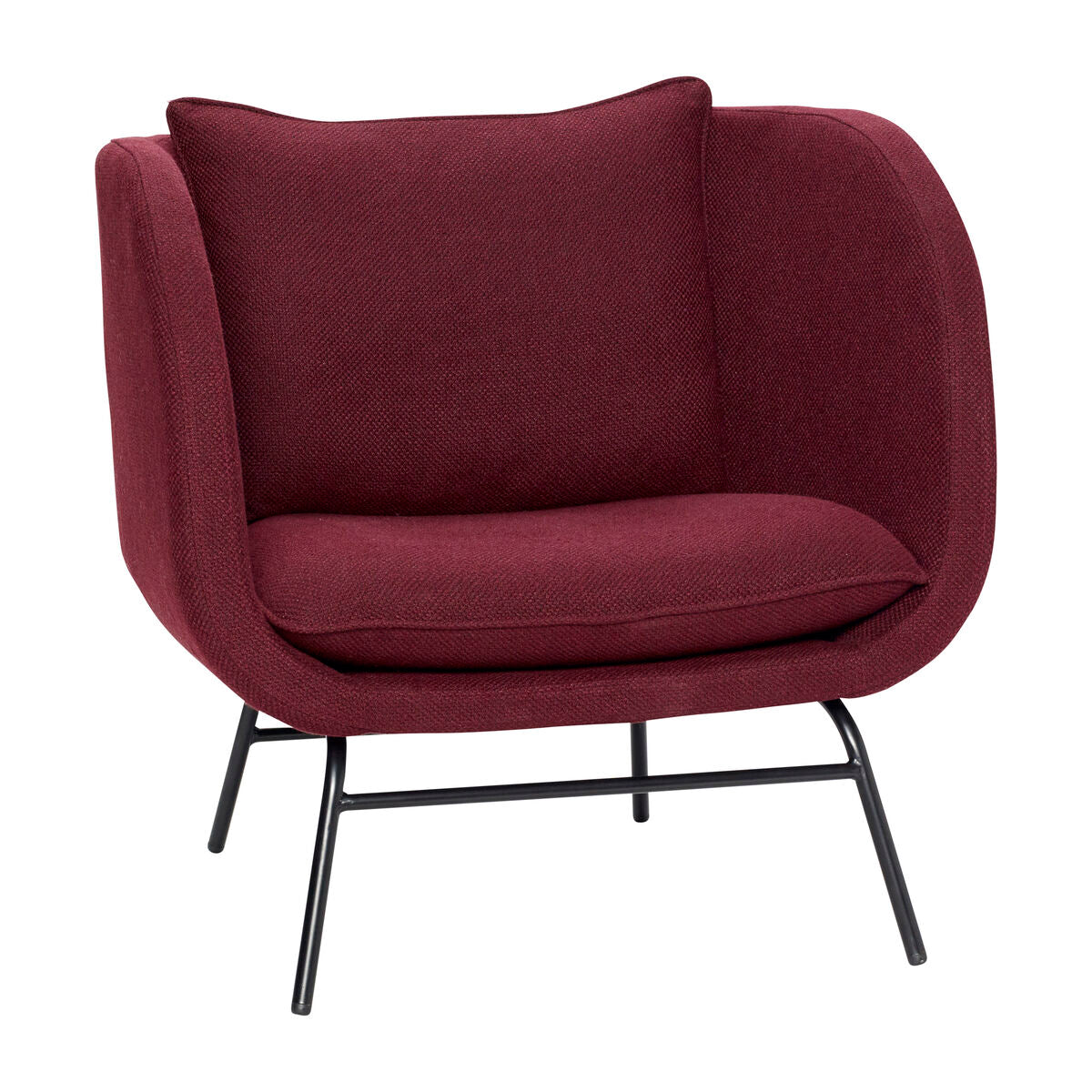 Around Armchair Burgundy