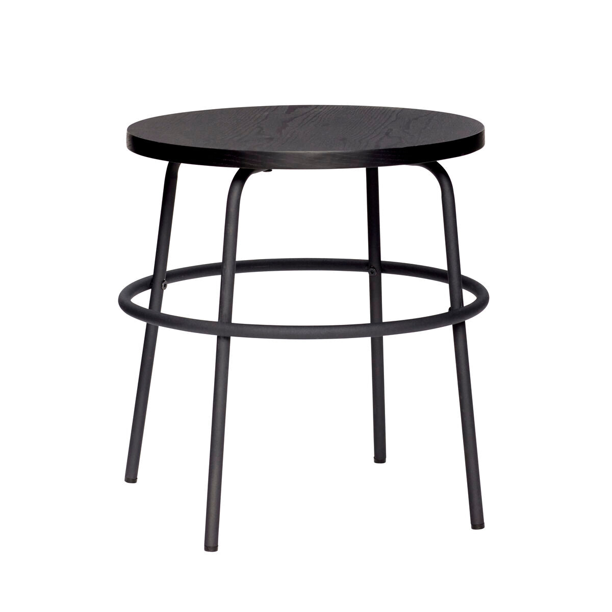 Ash Side Table Black