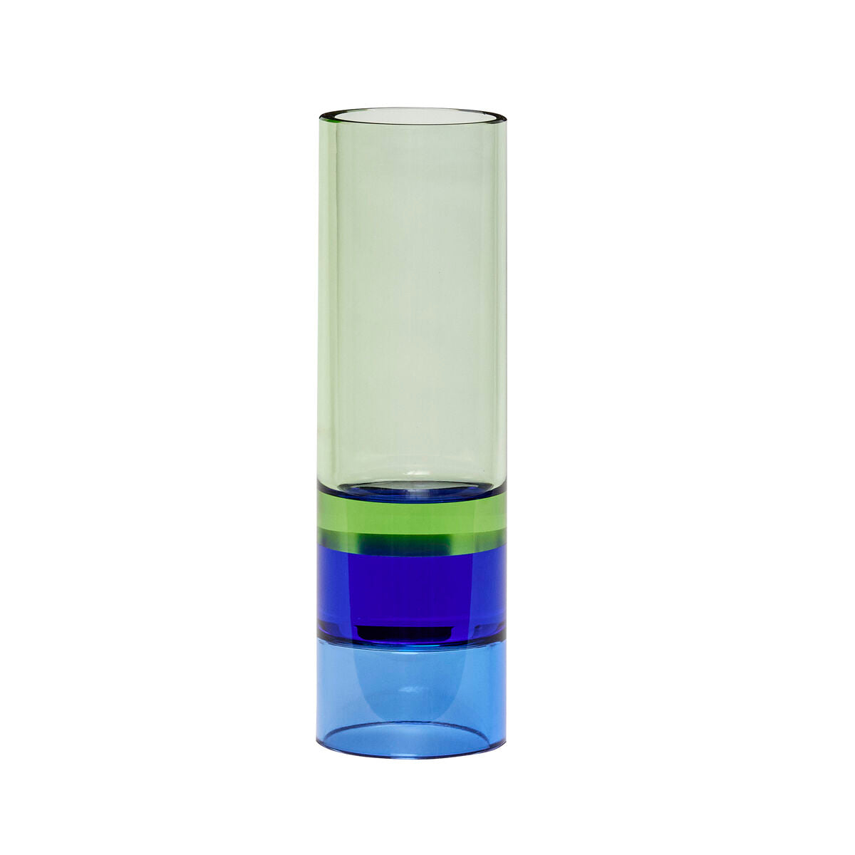 Astro Tealight Holder Green/Blue