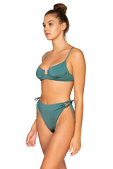 Bestswimwear -  B Swim Dark Sage Mykonos Hi-Waist