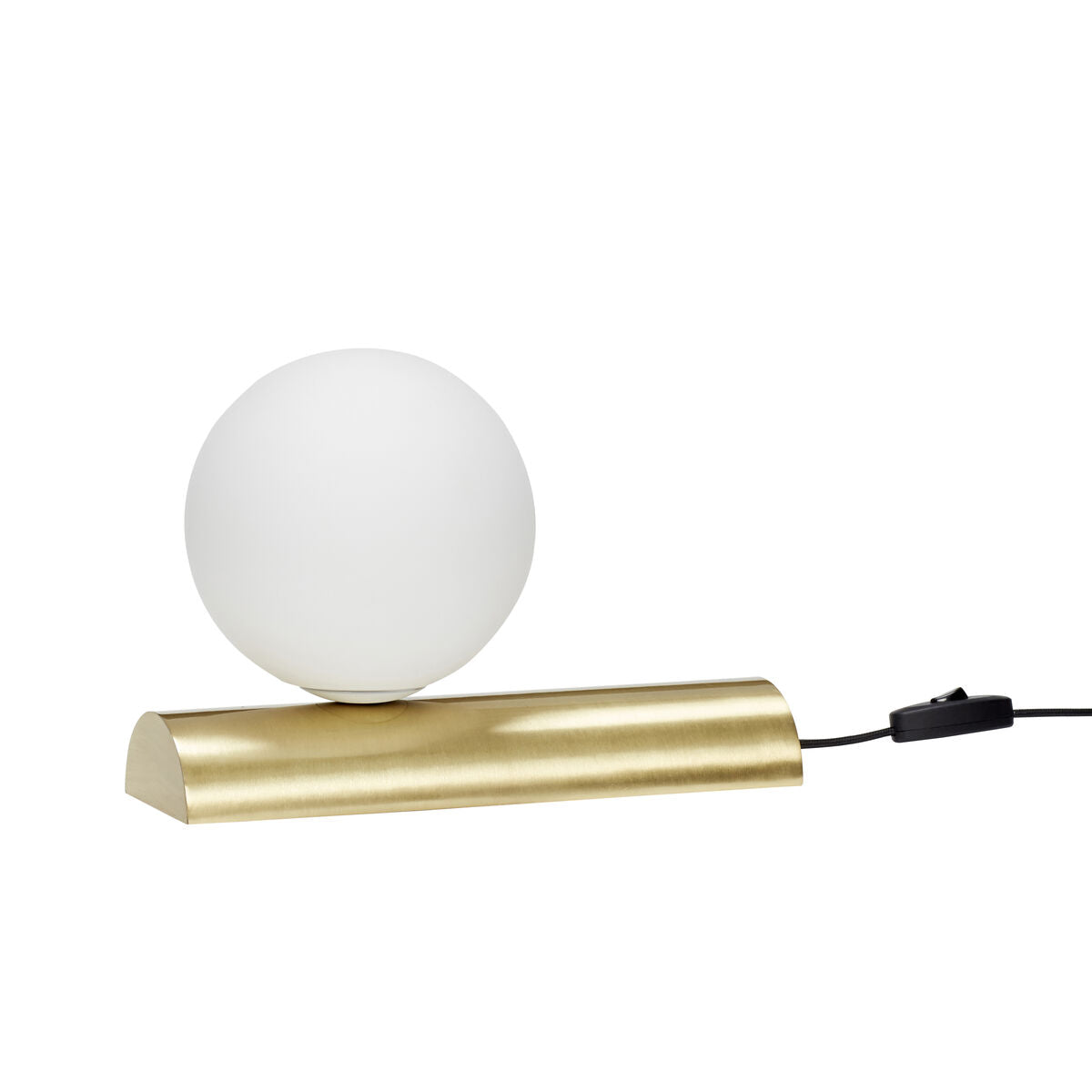 Balance Table Lamp Brass/White