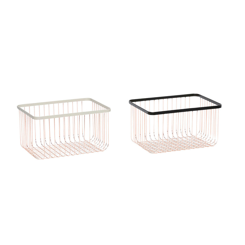 WiredUp Baskets Black/Grey/Brass (set of 2)