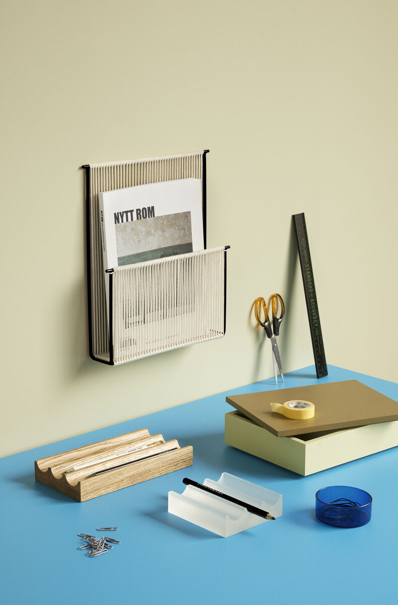 Beam Side Table Blue