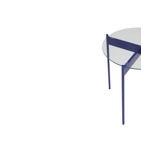 Beam Side Table Blue