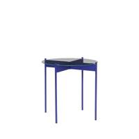 Beam Side Table Blue