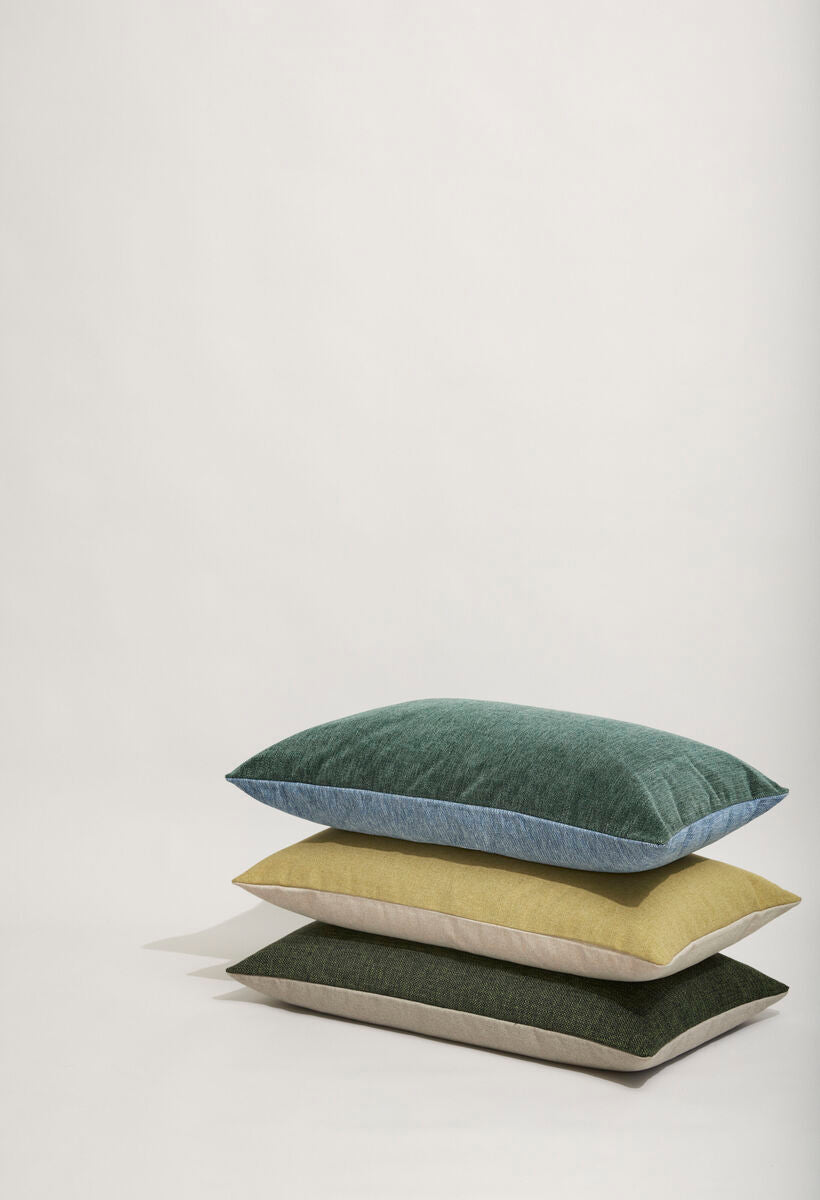 Bliss Cushion Dark green/Beige