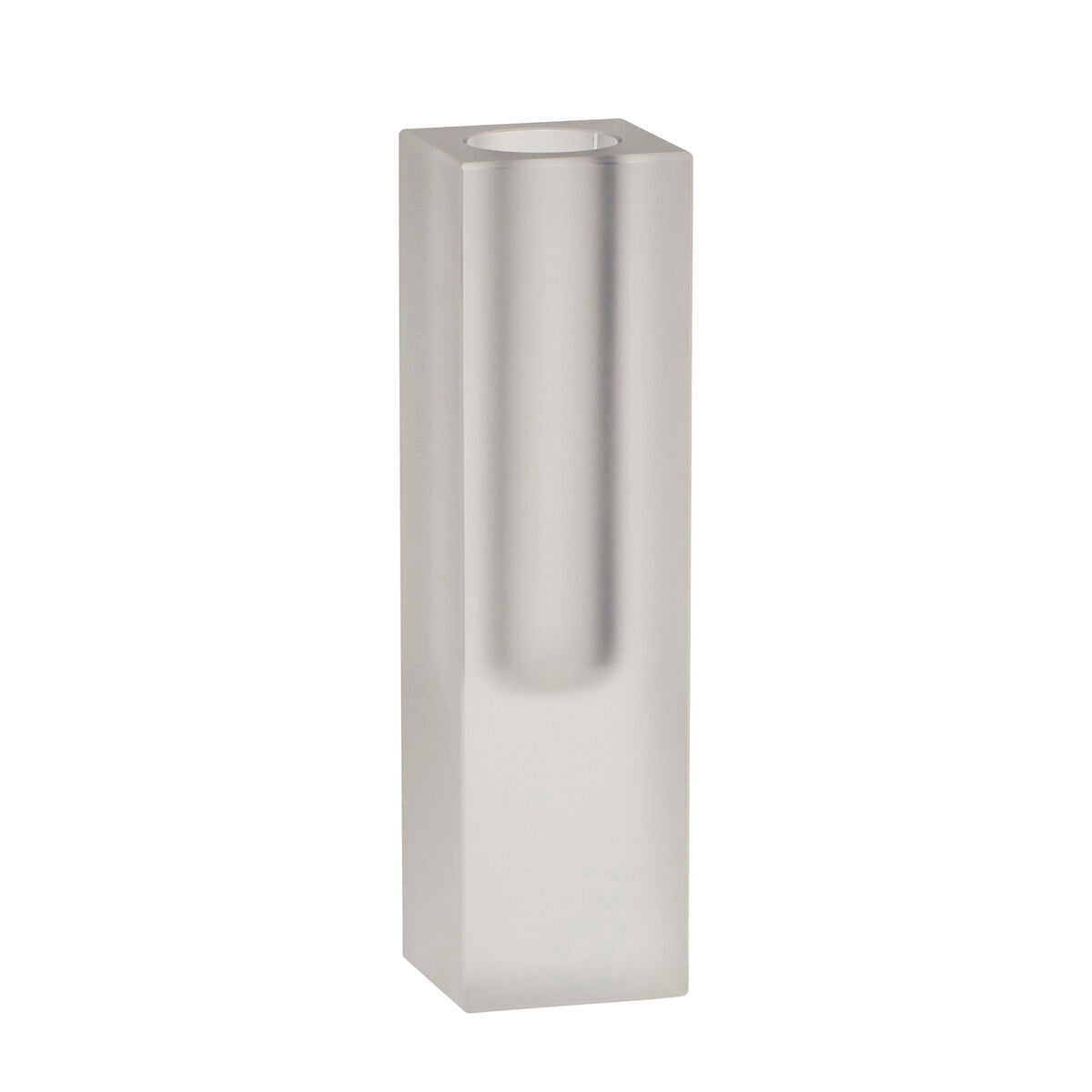 Block Vase Slim Frosted