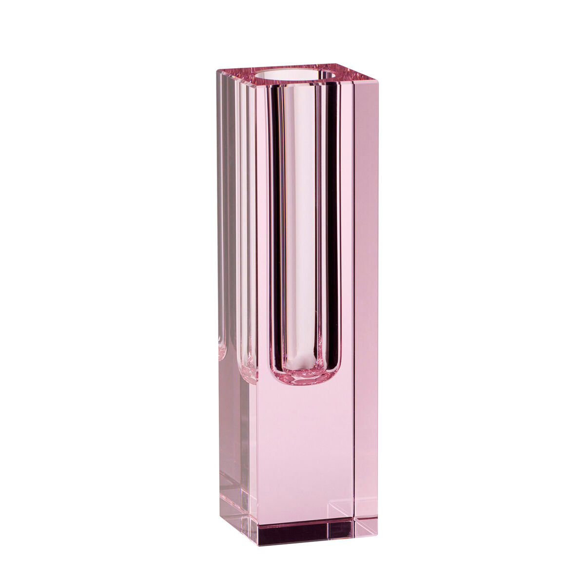 Block Vase Slim Pink