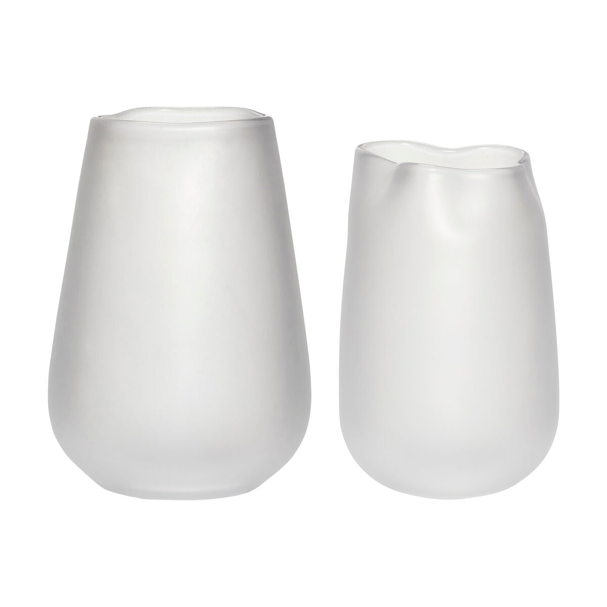 Bow Vases White (set of 2)