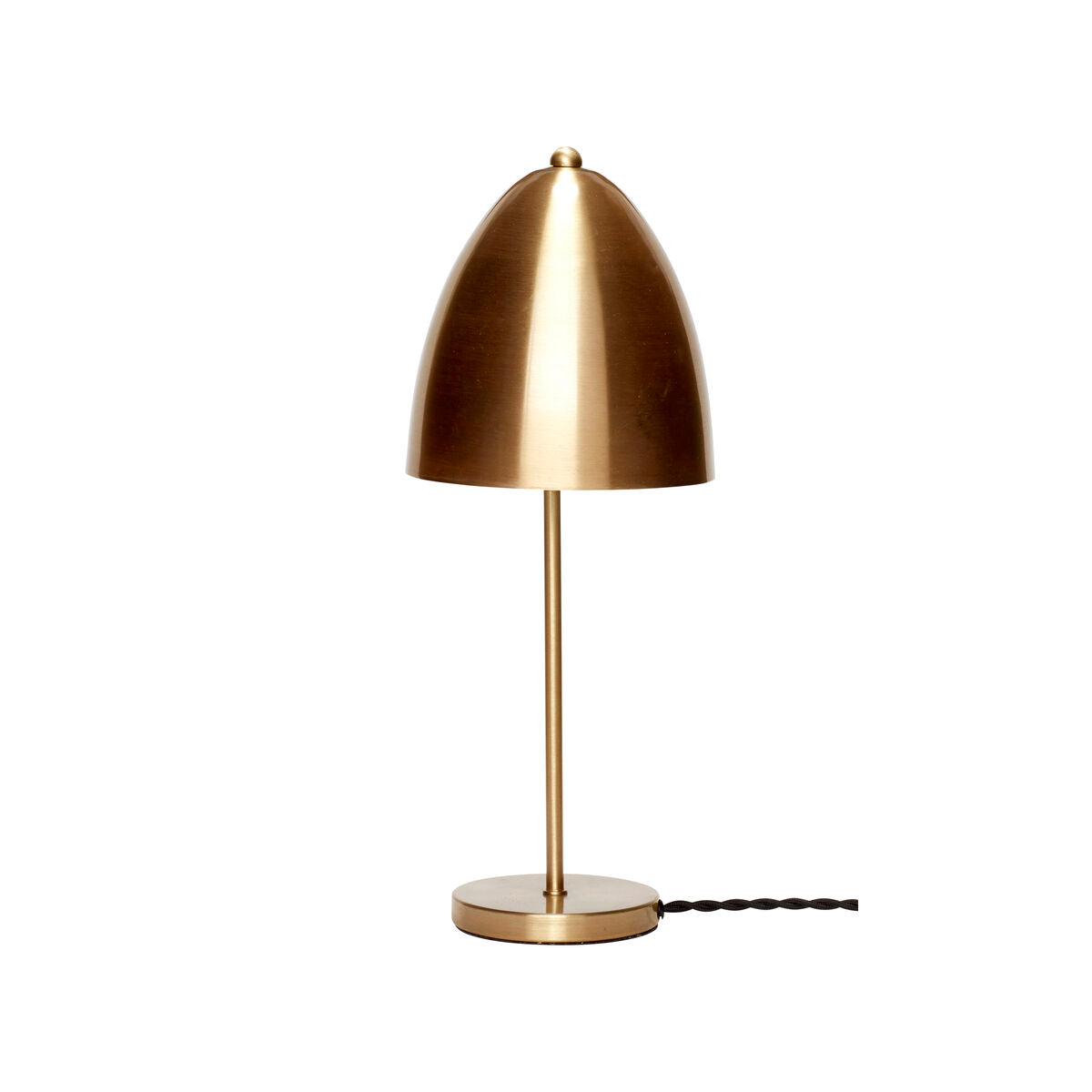 Cap Table Lamp Brass