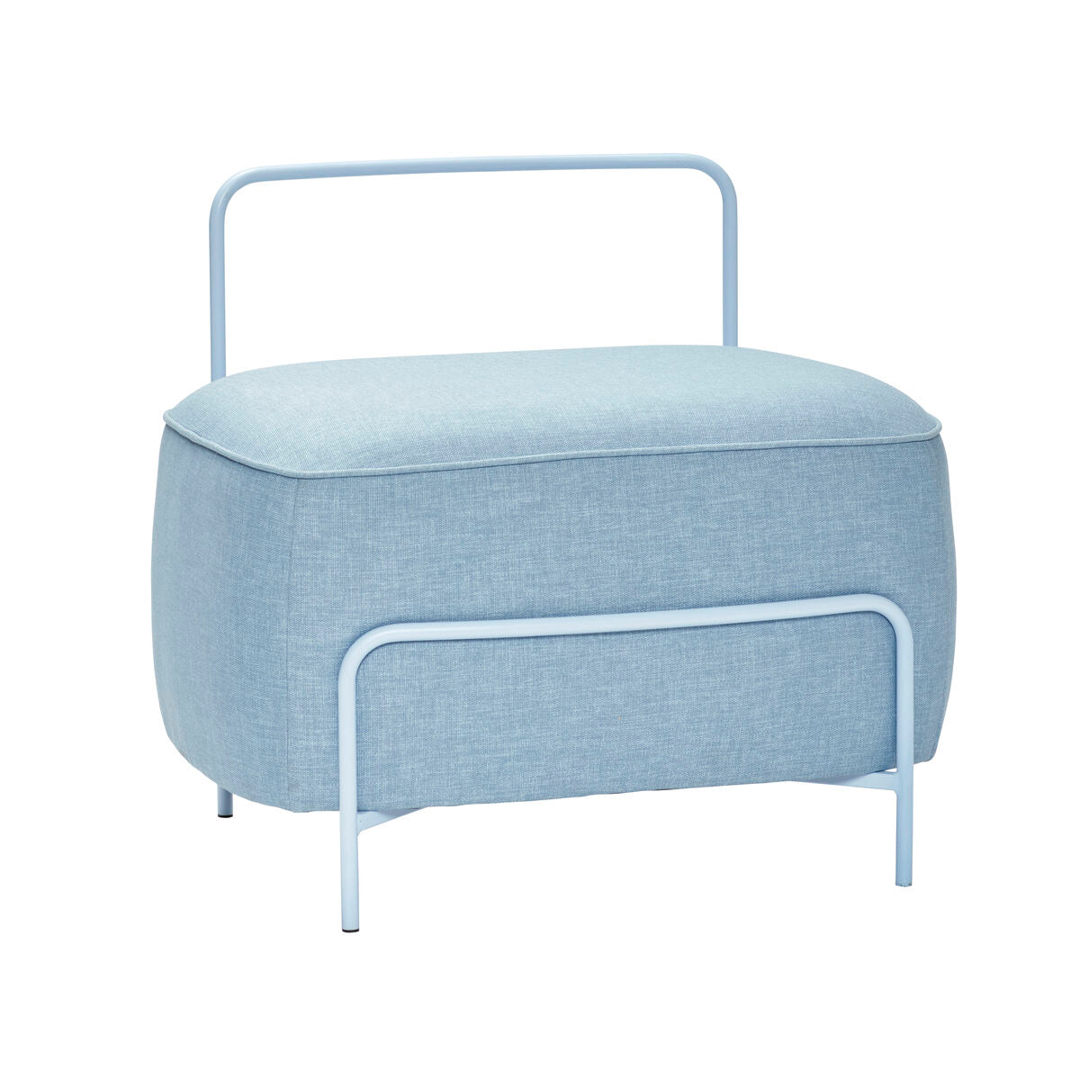 Carry Pouf Light blue