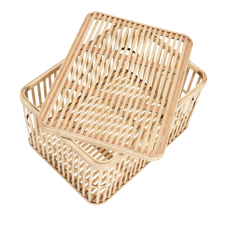 Cheery Baskets Natural (set of 2)