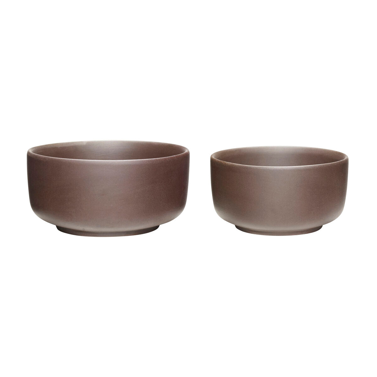Clay Bowls Maroon (set of 2)