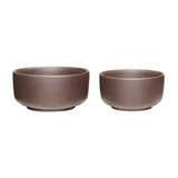 Clay Bowls Maroon (set of 2)