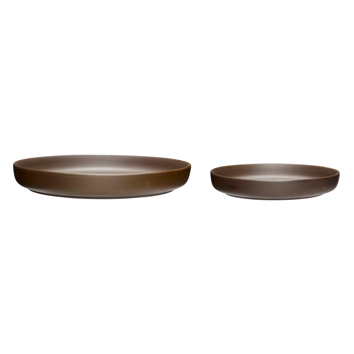Clay Plates Maroon (set of 2)