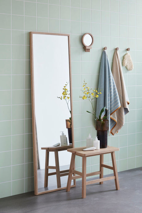 Comb Hand Mirror Natural