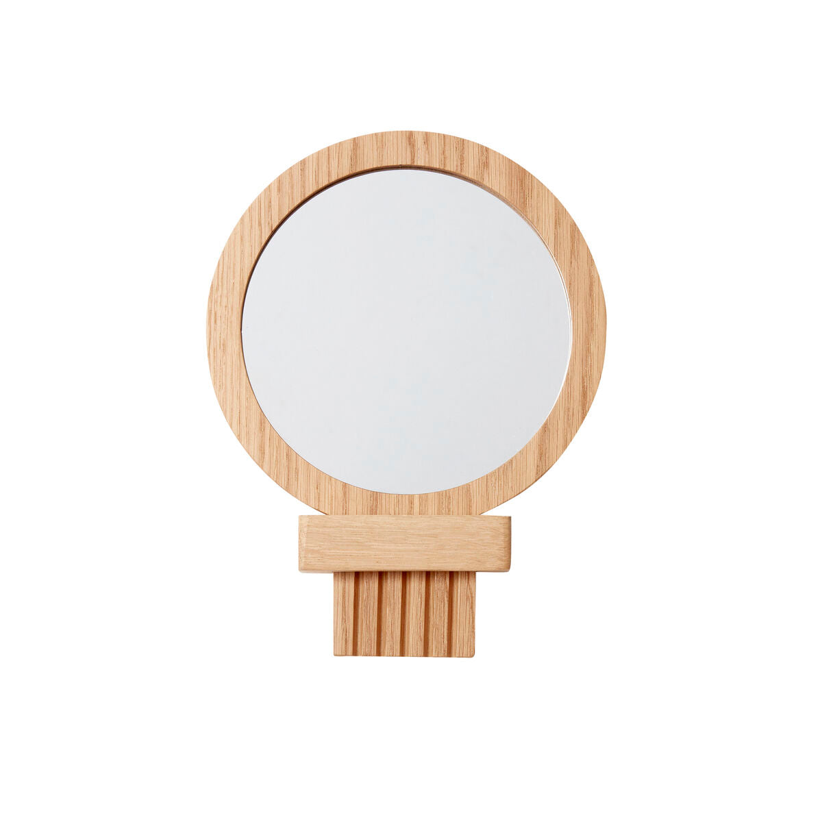 Comb Hand Mirror Natural