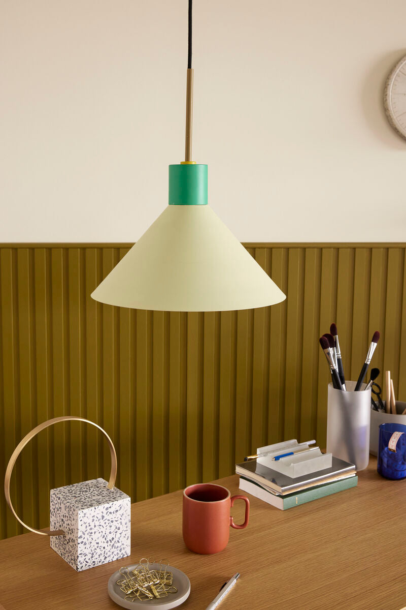 Crayon Lamp Green