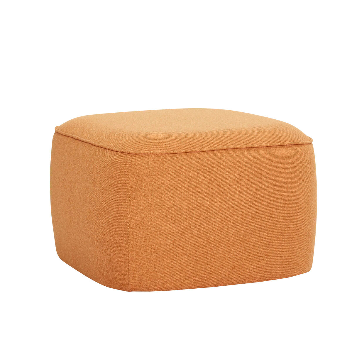 Cube Pouf Orange