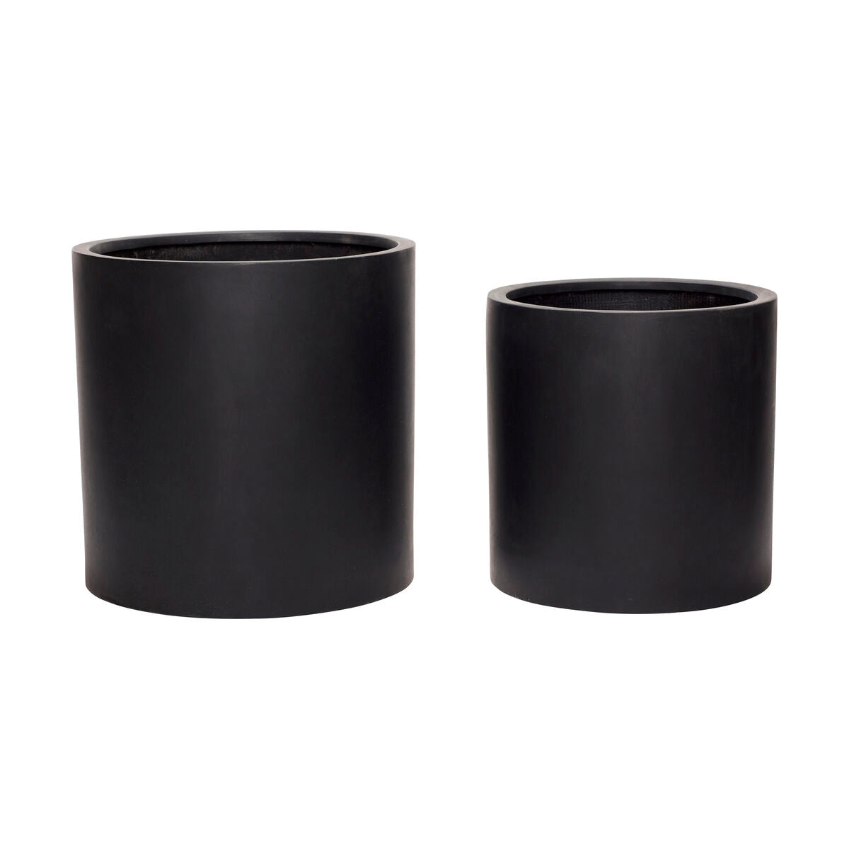 Desert Pots Black (set of 2)