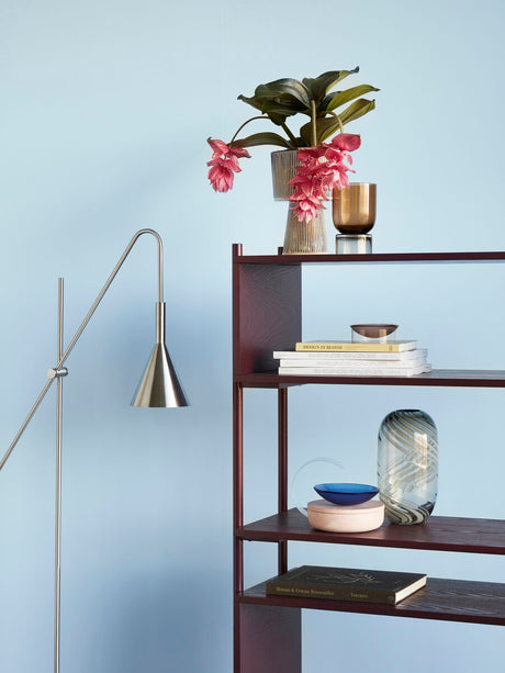 Divide Shelf Unit Burgundy