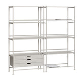 Divide Shelf Unit Grey