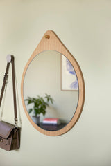 Drop Mirror Natural