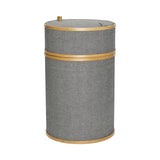 Ease Laundry Basket Grey/Natural