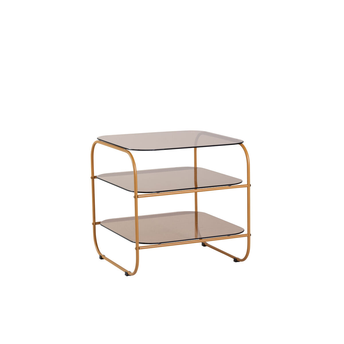 Echo Side Table Brown/Orange