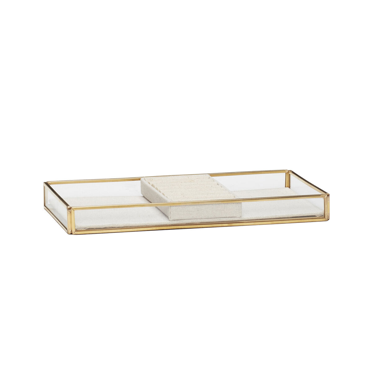 Ecru Jewellery Box Clear