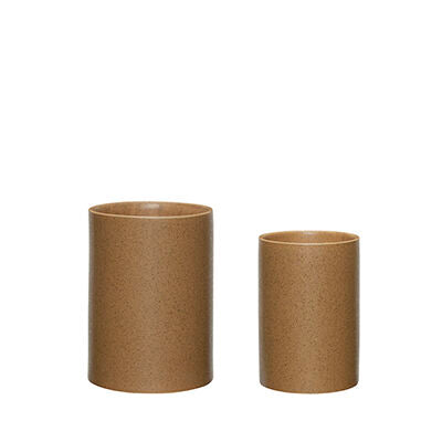 Edna Pots Brown (set of 2)