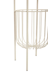 Eyrie Console Table Round Light grey