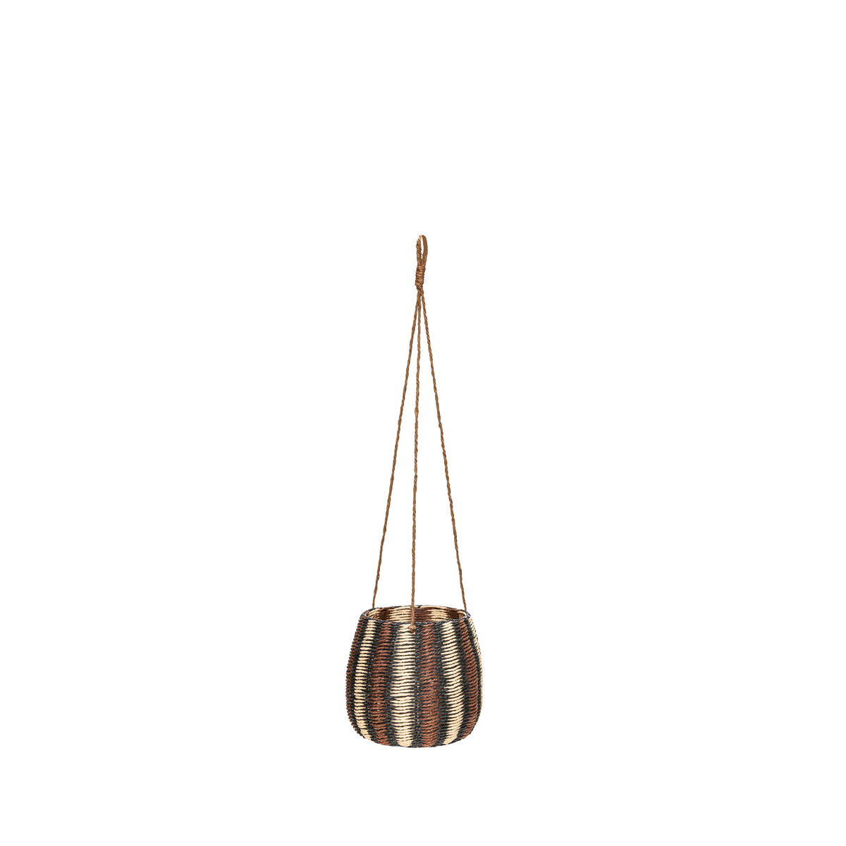 Faye Basket Airy Beige/Brown/Maroon