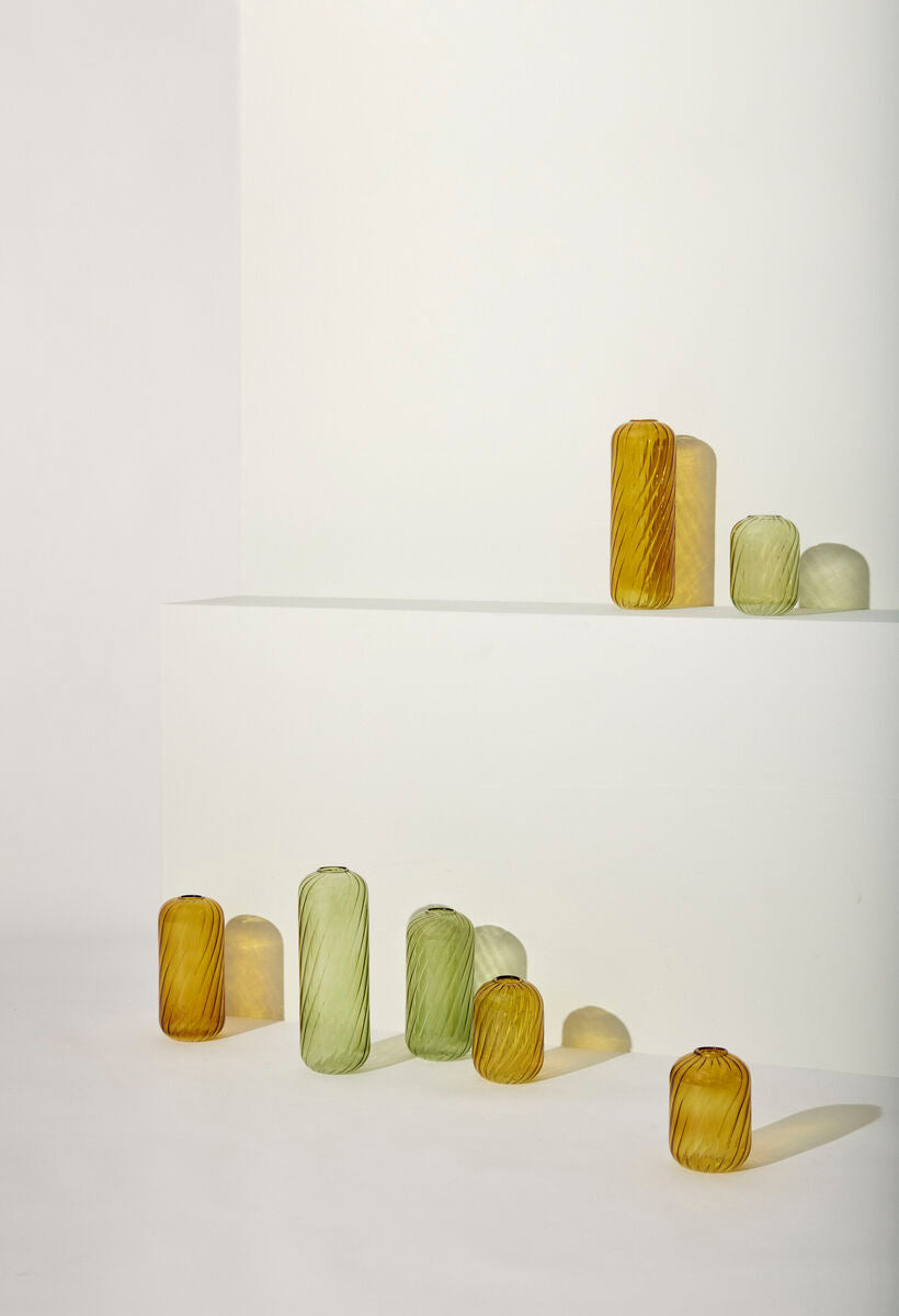 Fleur Vases Yellow (set of 3)