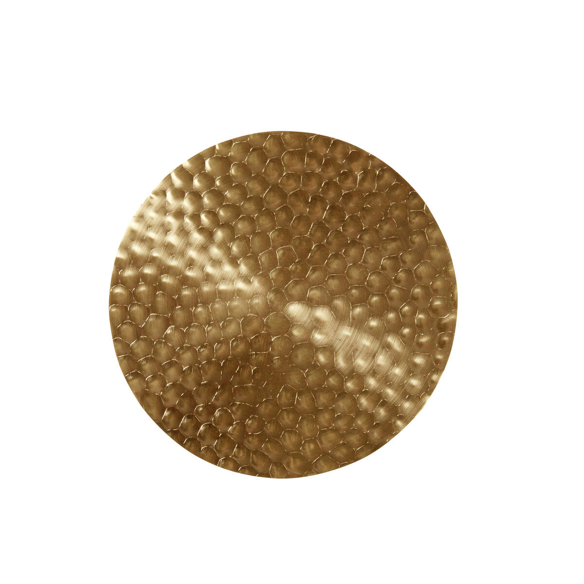 Flint Knobs Textured/Brass (set of 3)