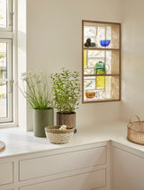 Flora Watering Can Dark green/Pink