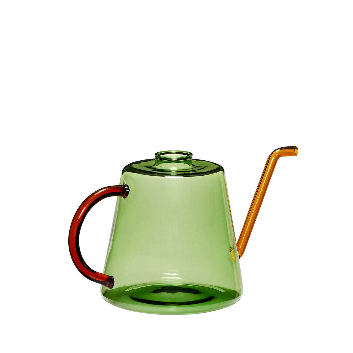 Flora Watering Can Green/Amber