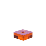 Flux Tealight Holder Pink/Orange