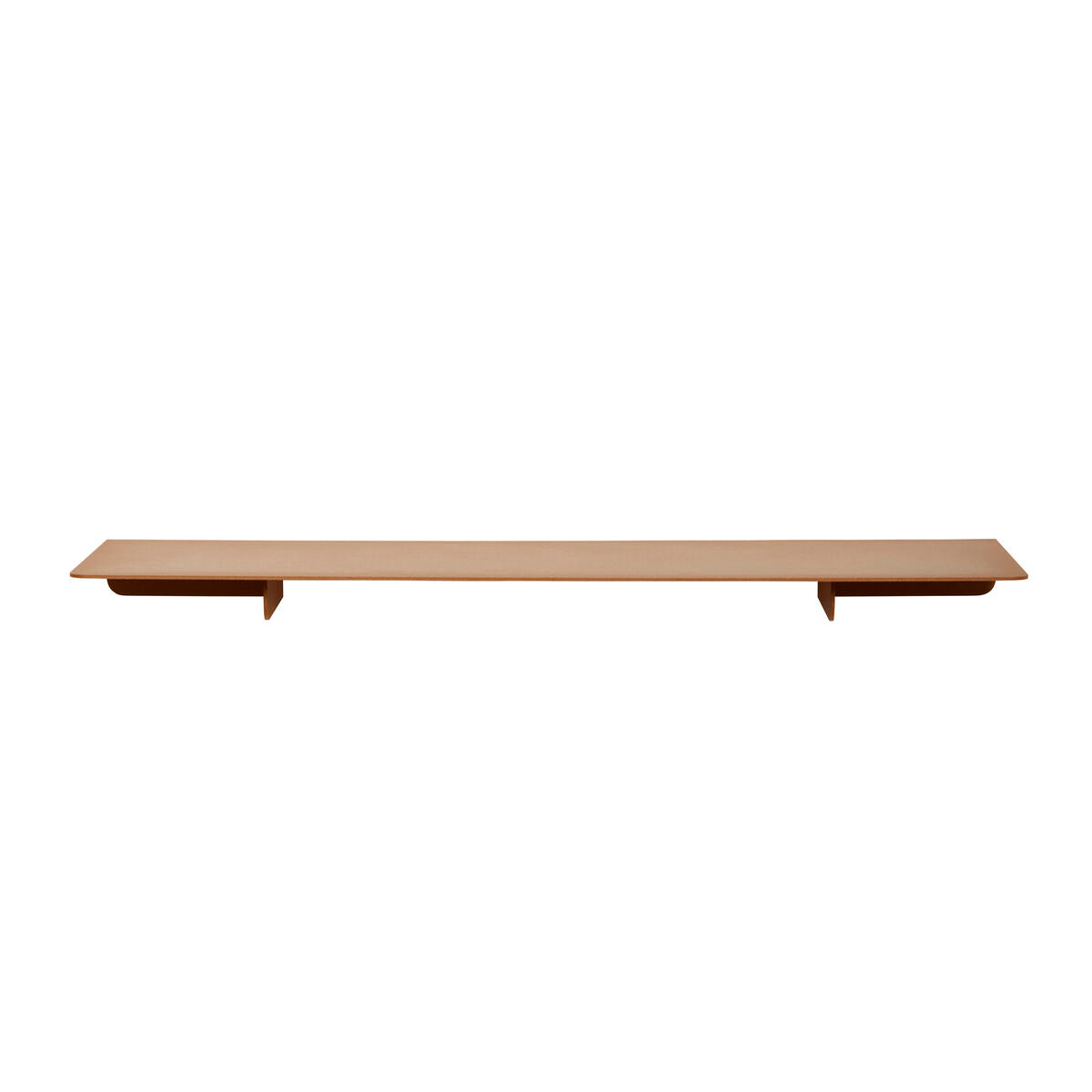 Fold Shelf Metallic Brown