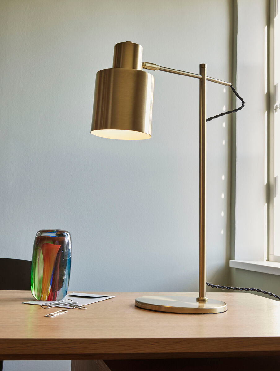 Fuse Table Lamp Brass