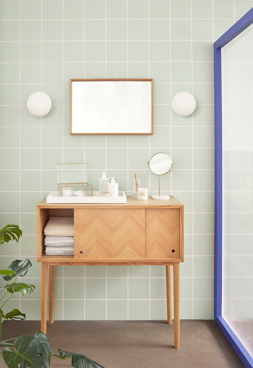 Glimpse Wall Mirror Small Natural