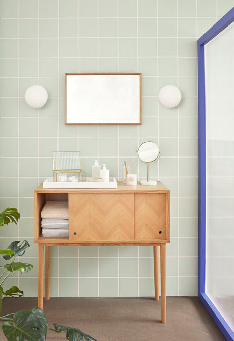 Glimpse Wall Mirror Small Natural
