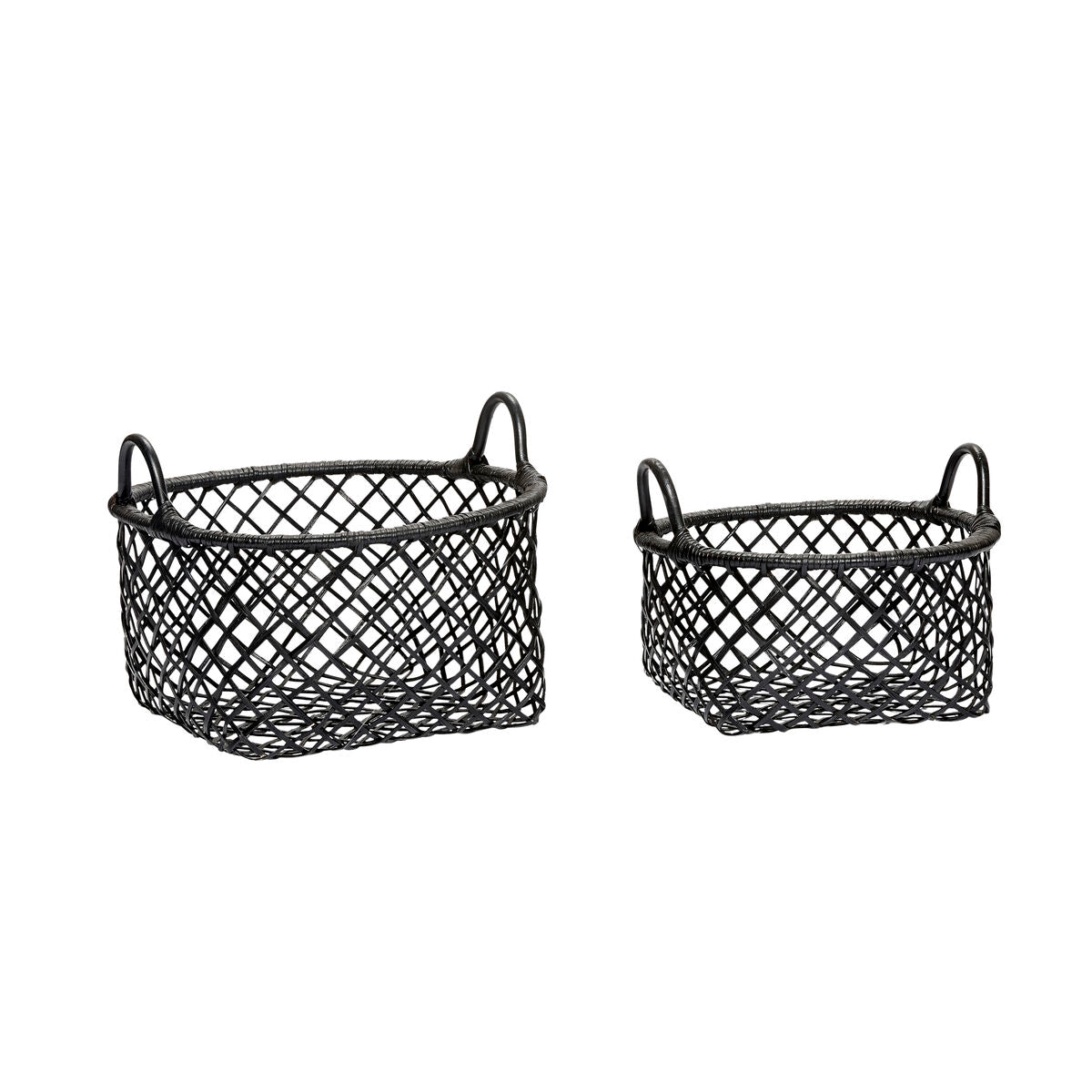 Harvest Baskets Black (set of 2)